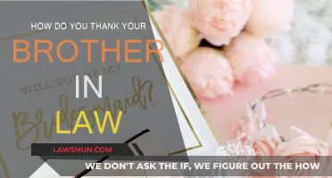 Expressing Gratitude: Thanking Your Brother-in-Law