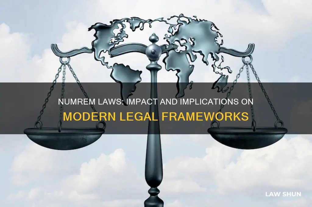 how do you think measures such as the numrem laws