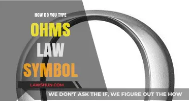 Mastering Ohm's Law: How to Type the Symbol Easily