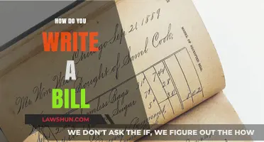 Mastering the Art of Bill Writing: A Comprehensive Step-by-Step Guide