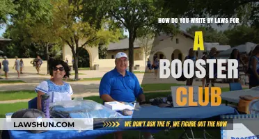 Crafting Effective Booster Club Bylaws: A Step-by-Step Guide