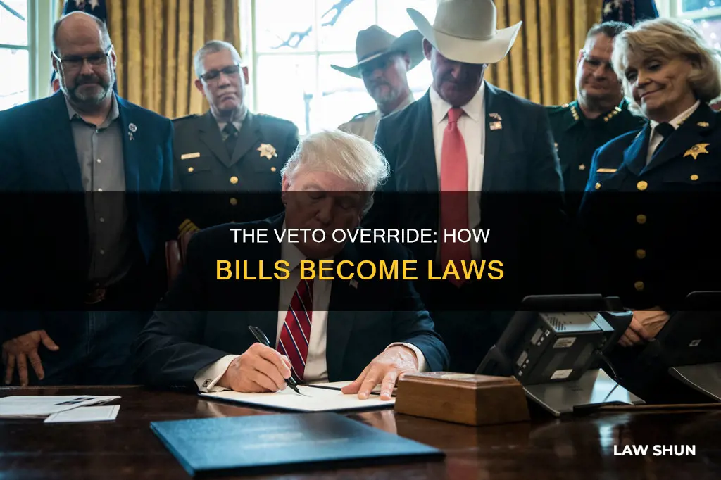 how does a bill become a law after a veto