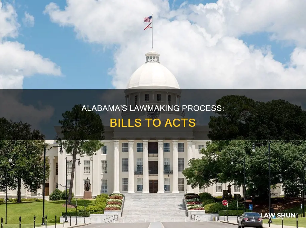 how does a bill become a law in alabama