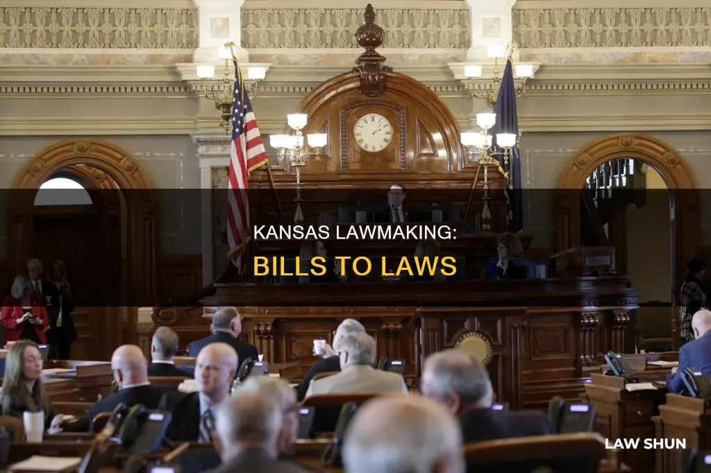 how does a bill become a law in kansas