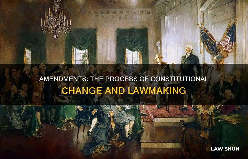 how does a constitutional amendment become law