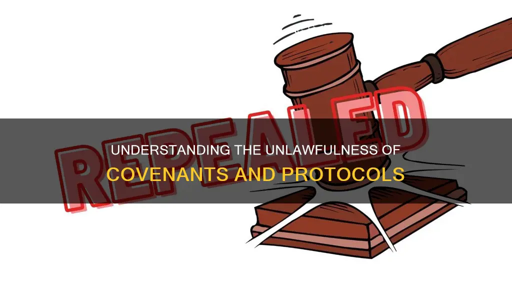 how does a covenant or protocol become un law