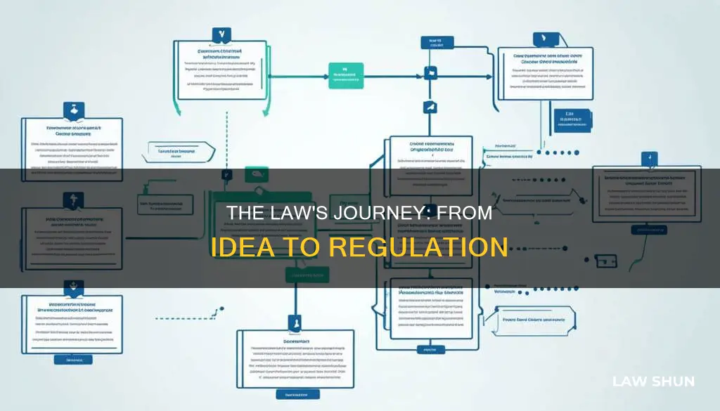 how does a law become a regulation