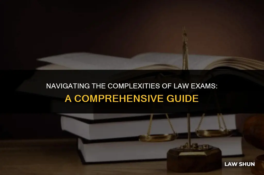 how does a law exams like