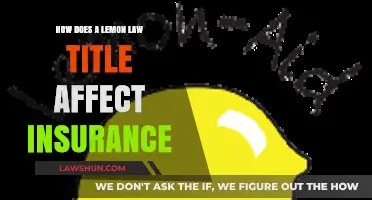 Lemon Law Title Impact: How It Affects Your Insurance Coverage