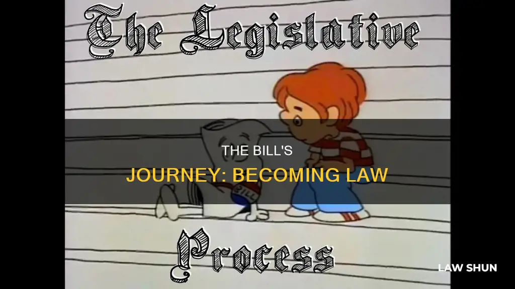 how does a proposed bill become a law