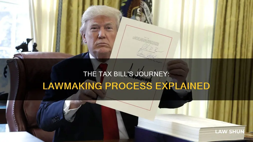 how does a tax bill become a law