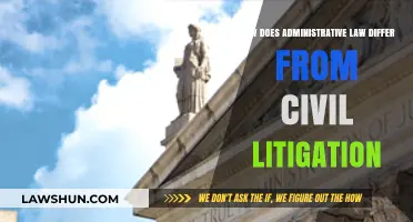 Administrative Law vs. Civil Litigation: Key Differences Explained