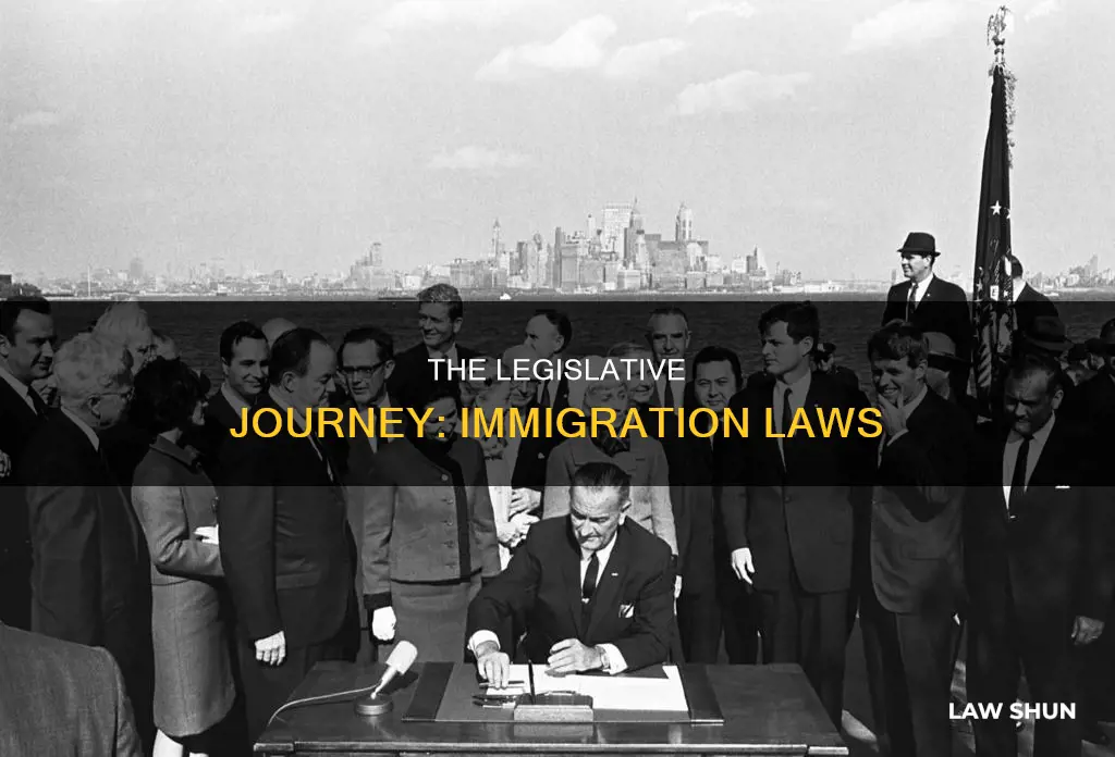 how does an immigration legislation become law