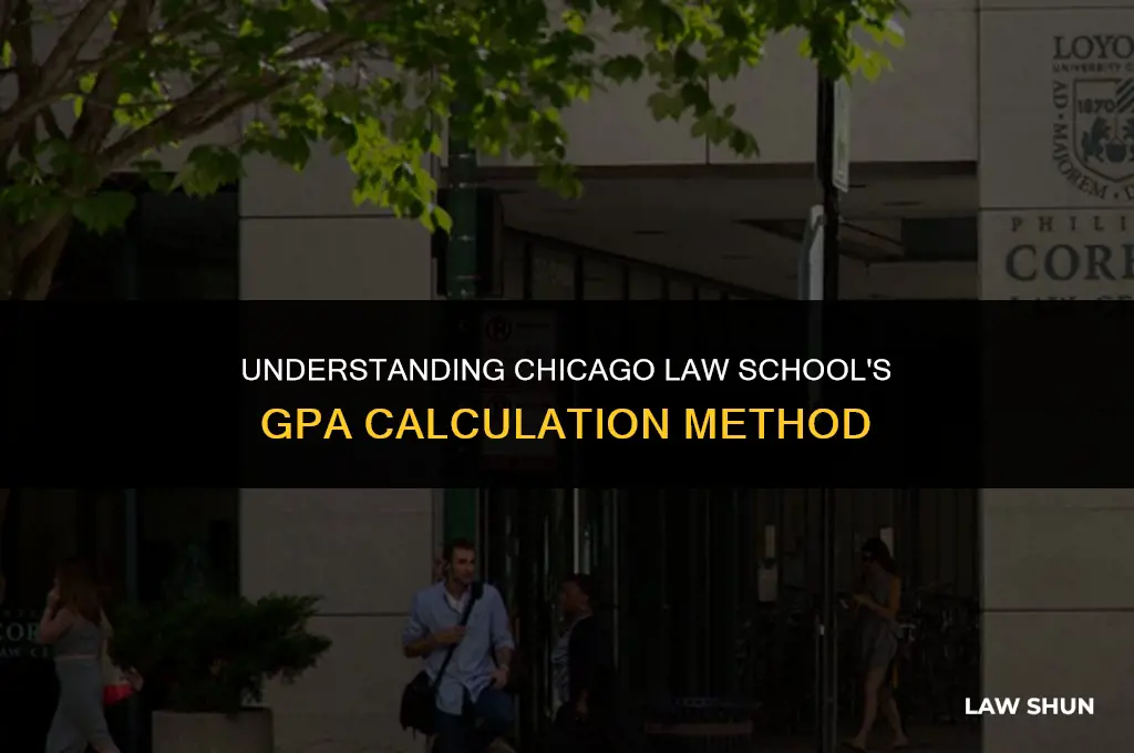 how does chicago law calculate gpa