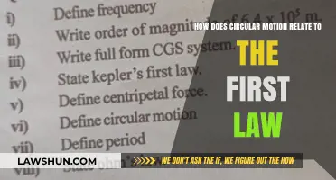 Circular Motion and the First Law: Unlocking the Connection