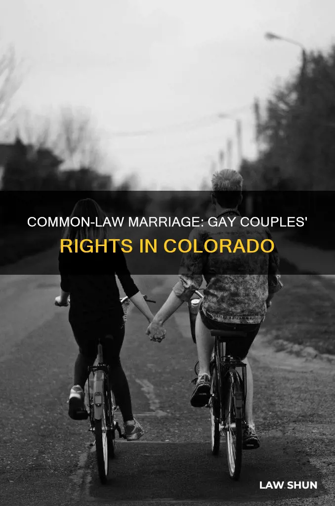 how does colorado common law marriage work for gay couples