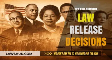 Columbia Law's Decision Release Process: Insights and Analysis