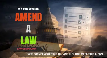 The Legislative Process: How Congress Amends a Law