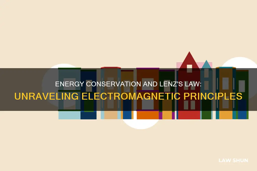 how does conservation of energy relate to lenz