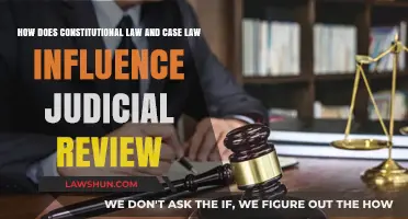 Constitutional Law and Case Law: Judicial Review's Foundation