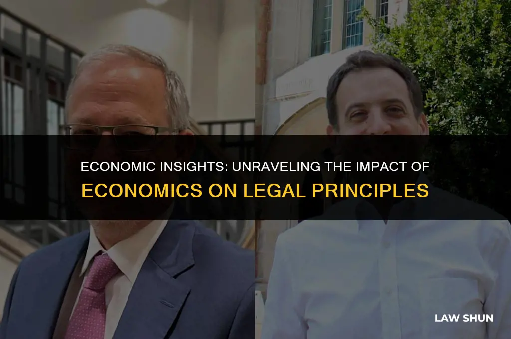 how does economics help in law