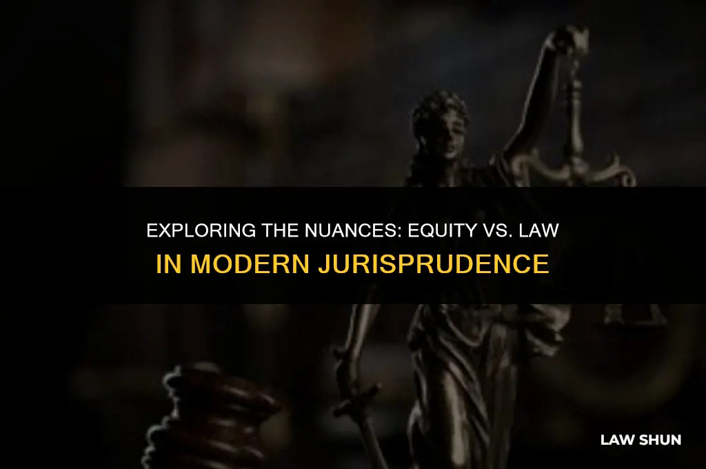 how does equity differ from law