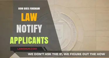Fordham Law's Applicant Notification Process: A Comprehensive Guide