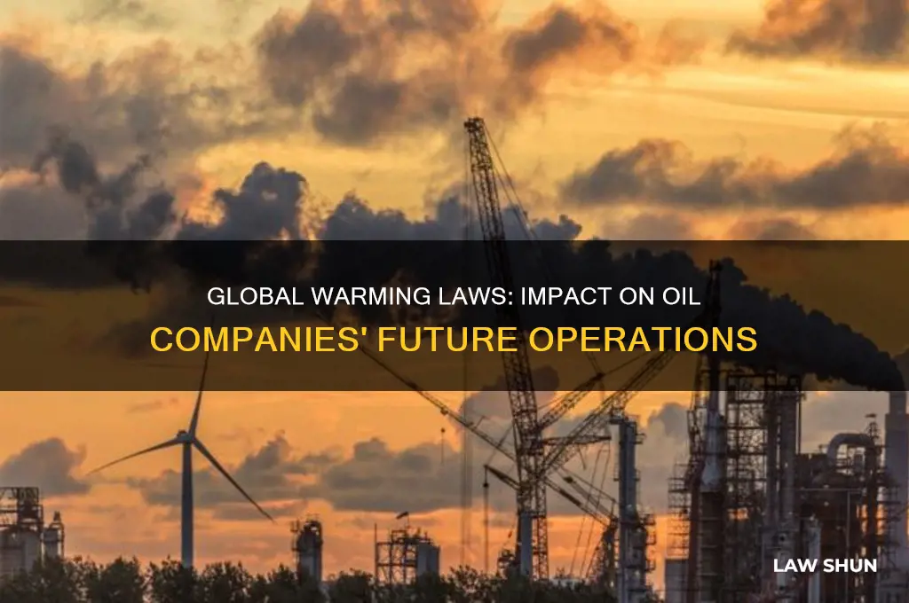 how does global wsrming laws affect oil companies