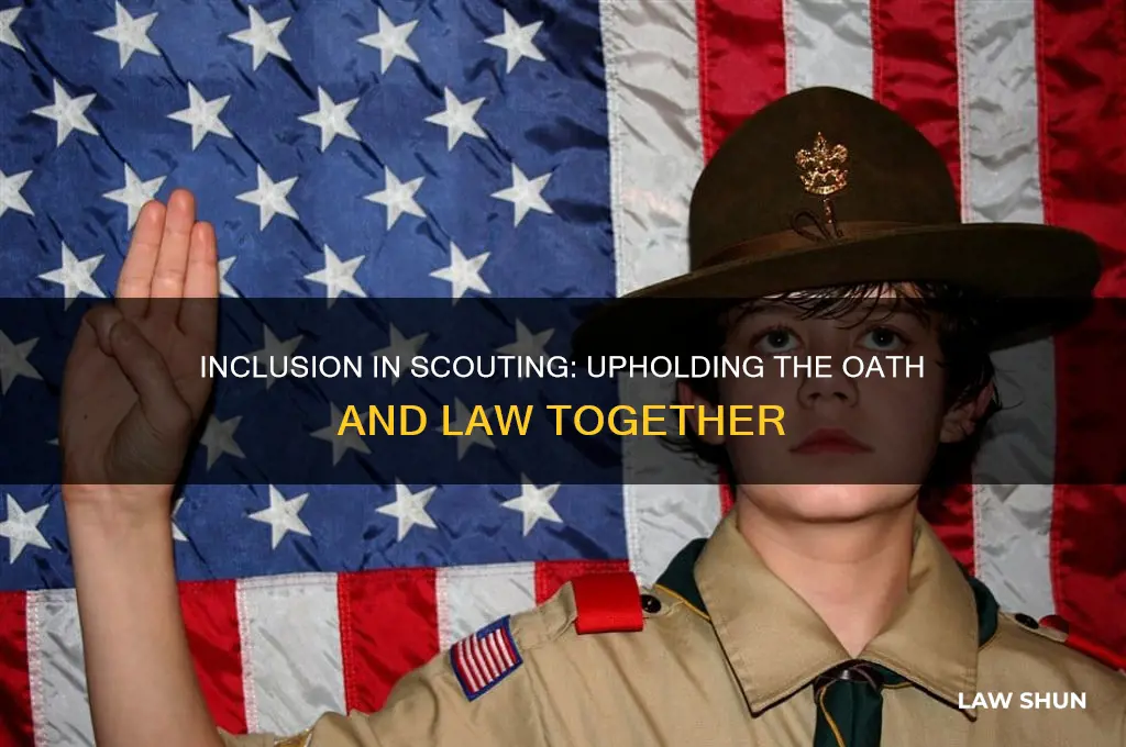 how does inclusion relate to the scout oath and law