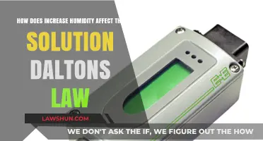 Humidity's Impact: How Increased Moisture Alters Solution Dalton's Law