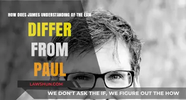 James' Legal Perspective vs. Paul's Interpretation: A Comparative Analysis