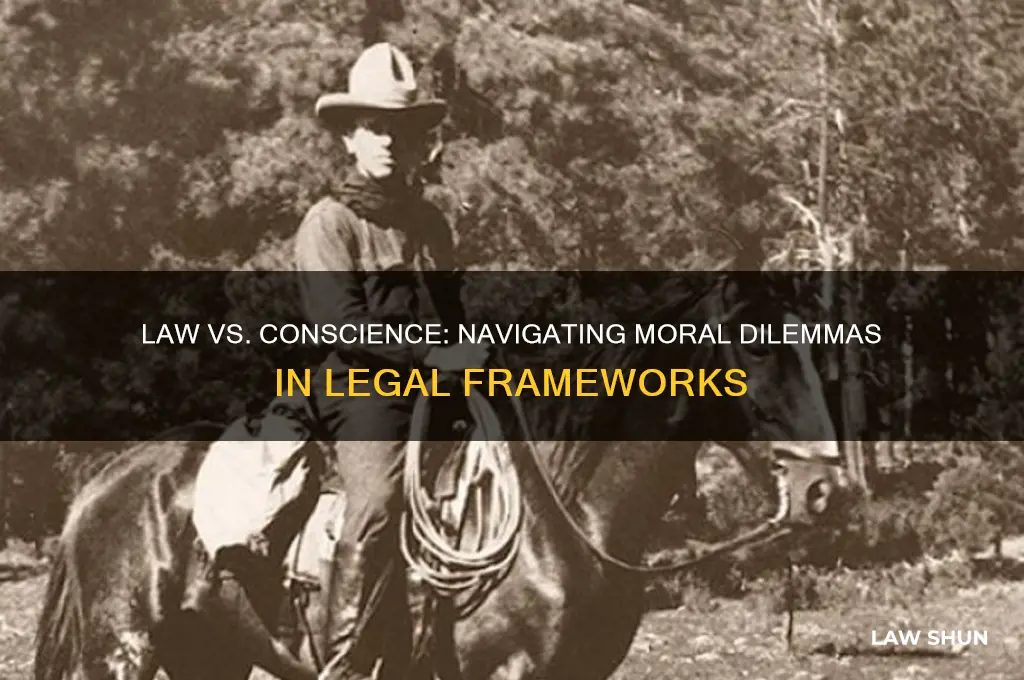 how does law affect conscience