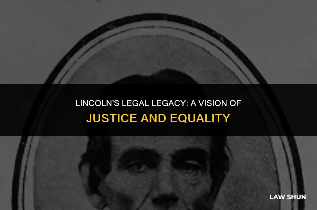 how does lincoln view the law