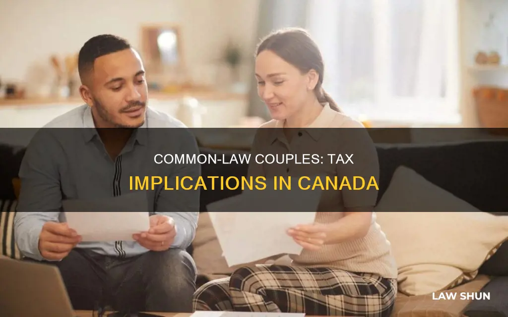 how does living common law affect taxes in canada