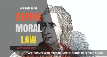 Exploring Locke's Definition of Moral Law: A Philosophical Insight