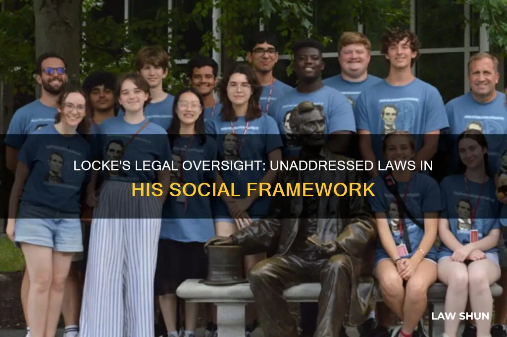 how does locke fail to imform society of all laws