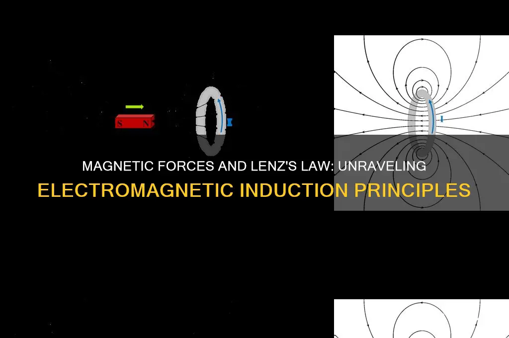 how does magnetic forces relate to lenz