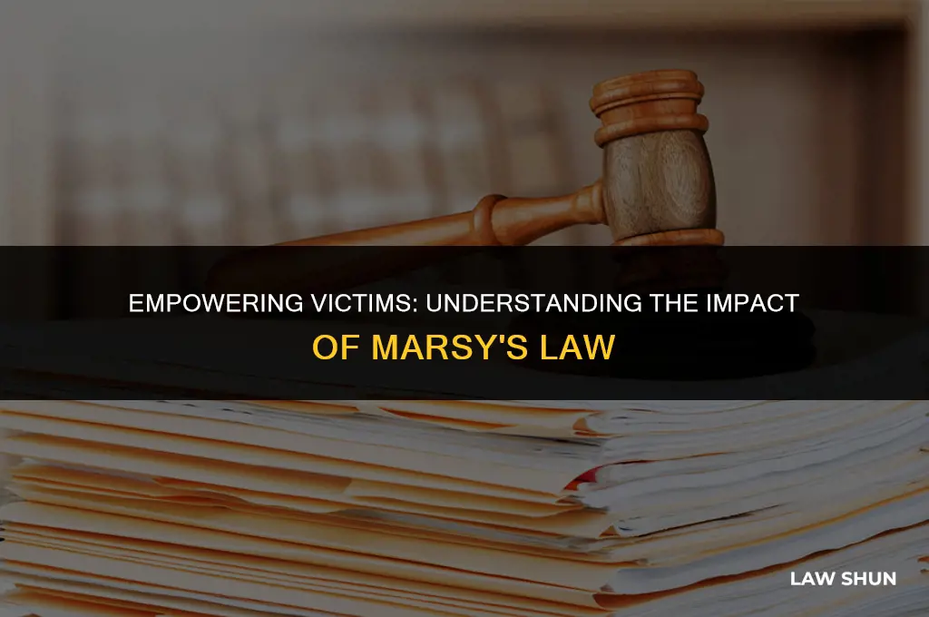 how does marsys law help victims