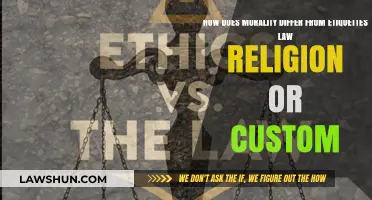 Morality vs. Etiquette, Law, Religion, Custom: Understanding Key Differences