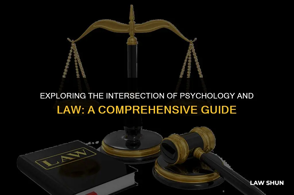 how does psychology help with law