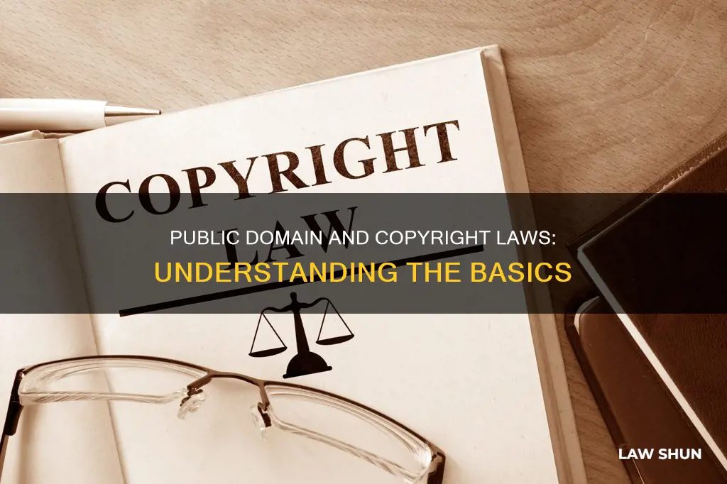 how does public domain apply to copyright laws