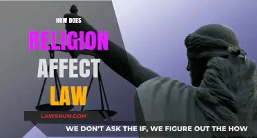 Religion's Impact on Legal Systems: Shaping Laws and Societal Norms