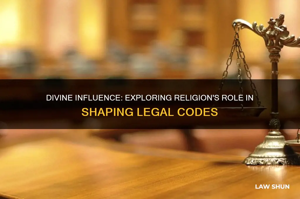 how does religion and deity factor into each law code