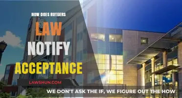 Understanding Rutgers Law School's Acceptance Notification Process