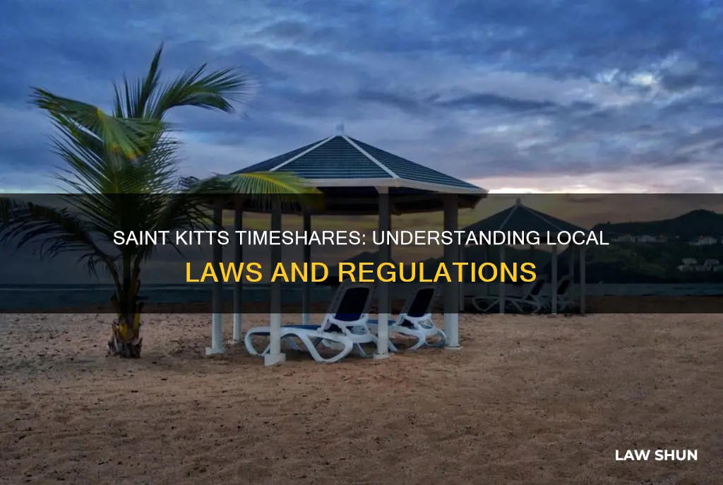 how does saint kitts law apply to timeshares