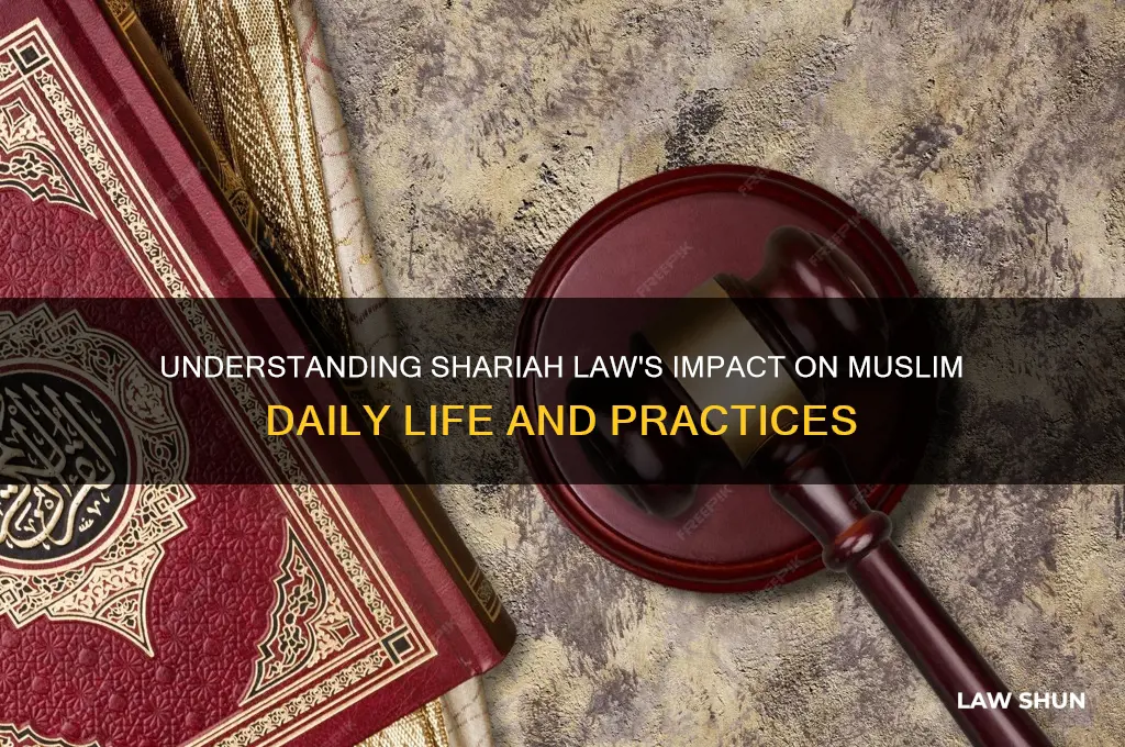 how does shariah law affect muslims