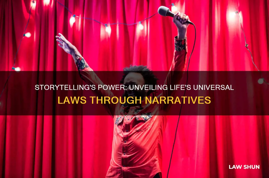 how does storytelling relate to law of life