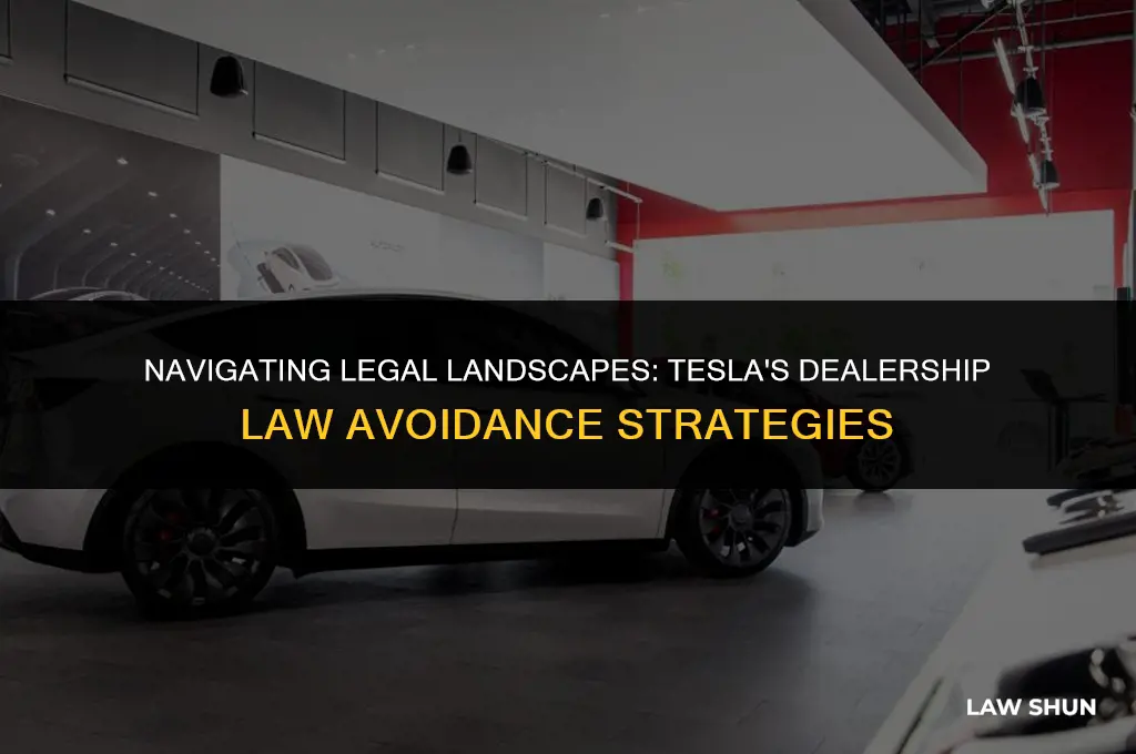 how does tesla avoid dealership laws