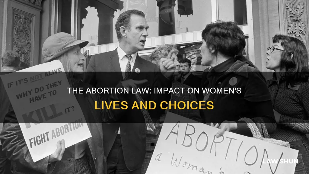 how does the abortion law affect women