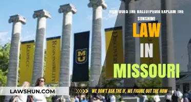 Understanding Missouri's Sunshine Law: Ballotpedia's Comprehensive Explanation